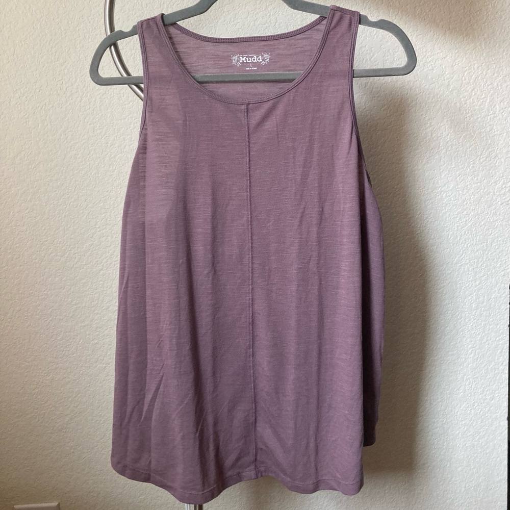 Mudd Clothing brand purple tank top